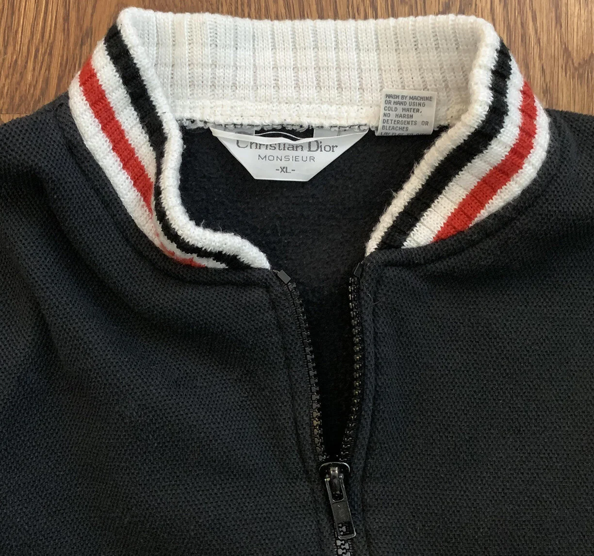 Vintage Christian Dior Full Zip Jacket (Size XL) — RootsBK